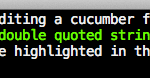 Permalink to Highlight strings in Cucumber features with Vim Cucumber highlighting in Vim