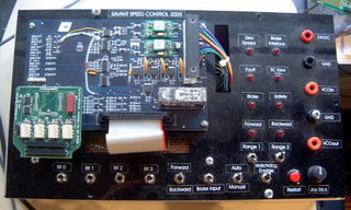The speed control board's test fixture