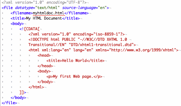 Working With Embedded CDATA In XML Documents