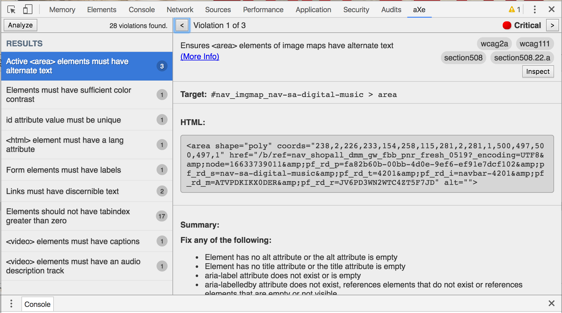 Four Free Tools for Automated Accessibility Testing of  Apps