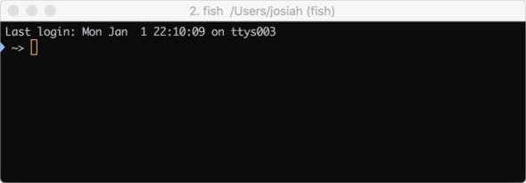Fish Shell with Customized Prompt