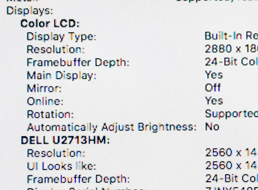 control brightness for attached monitor mac