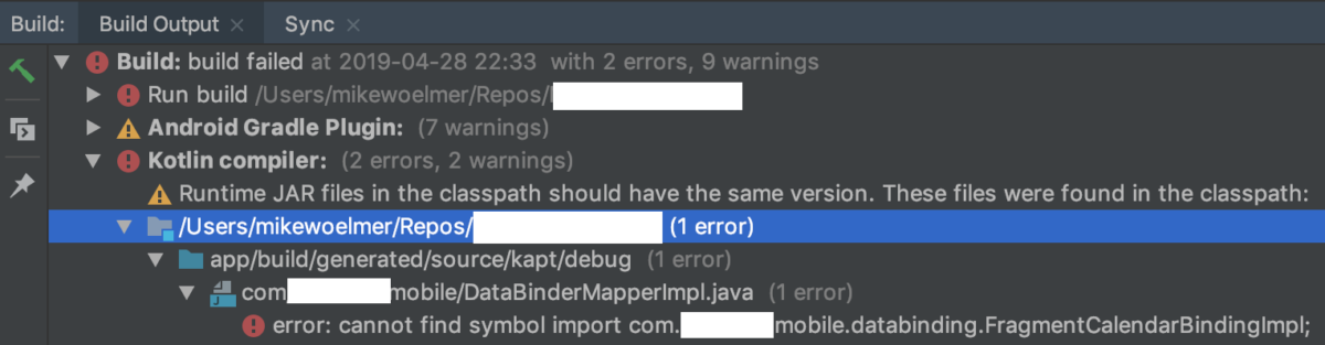 Error cannot find symbol class