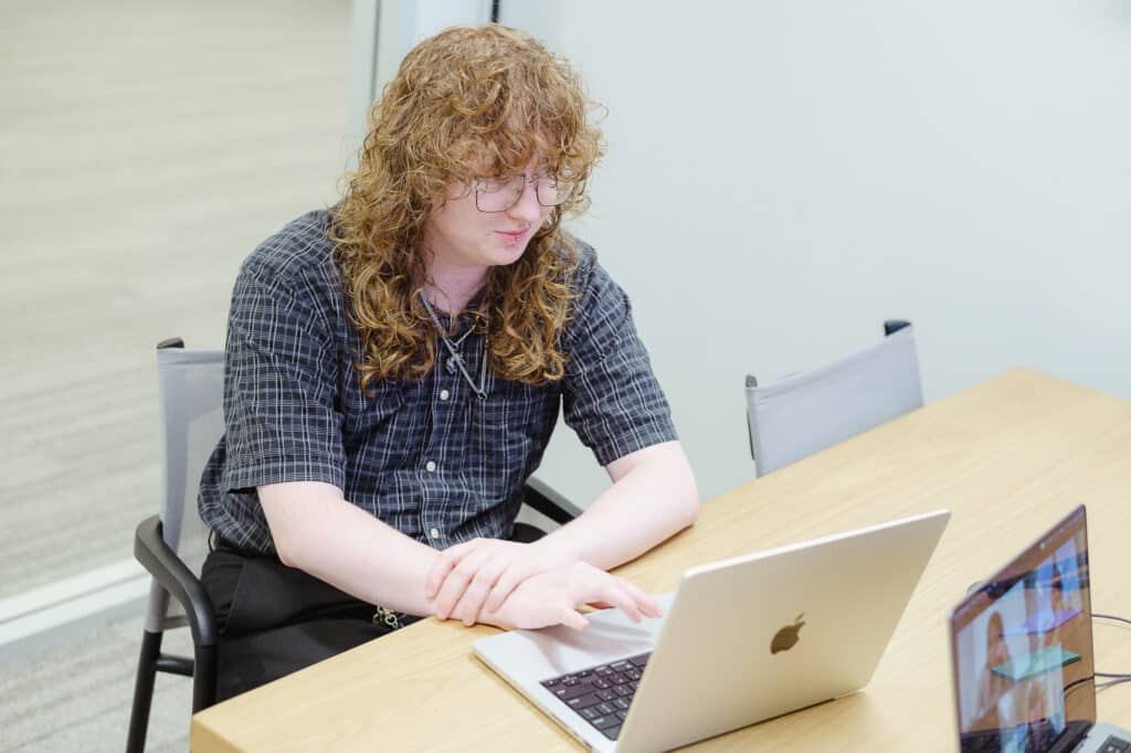 Pictured is Sam Stone, author of the post titled "Initial Thoughts from AI-Driven Development with Claude Code"