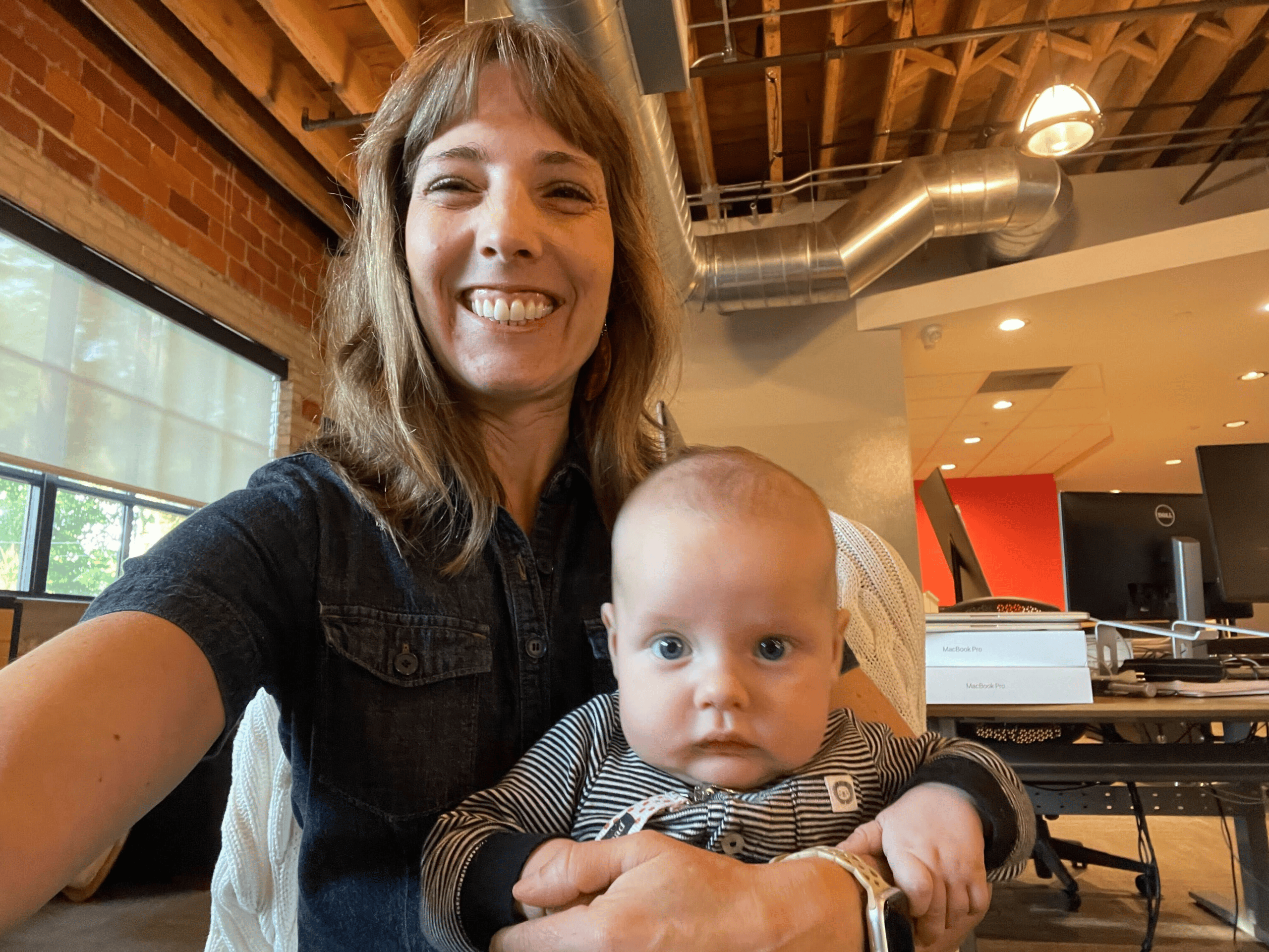 Bring Your Baby to Work: An Atomic Working Parents Experiment
