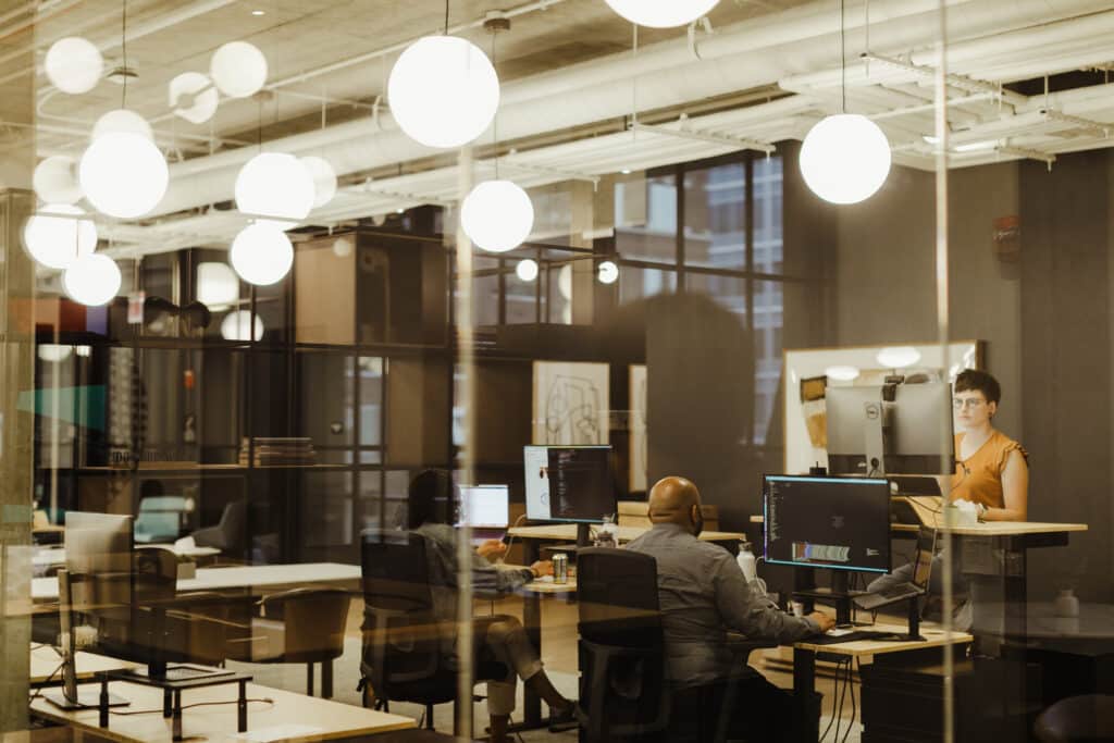 The interior of the Atomic Object office in Chicago. Post title: K3s: A Better Way to Deploy a Docker App to a Linux Server