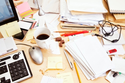 Transitioning to a new job includes clearing your digital spaces as well as your desk