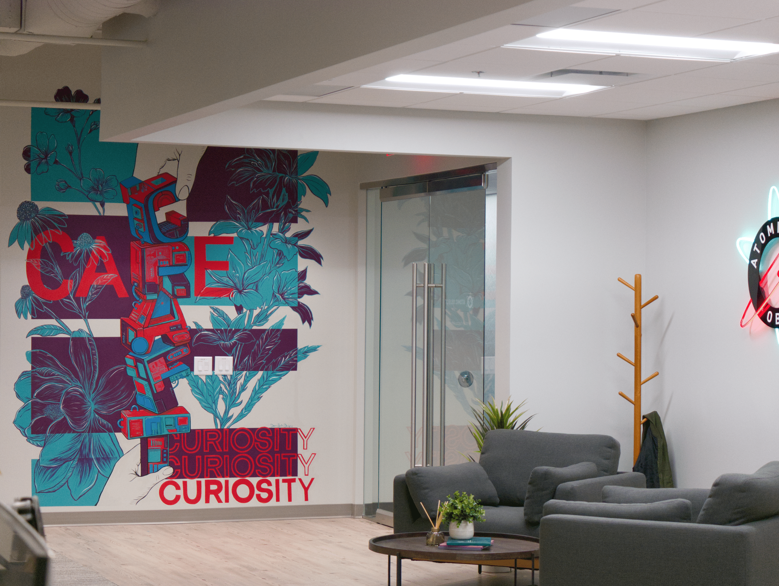 The Story Behind Our Office Mural: A Conversation with Muralist Bella Dearr