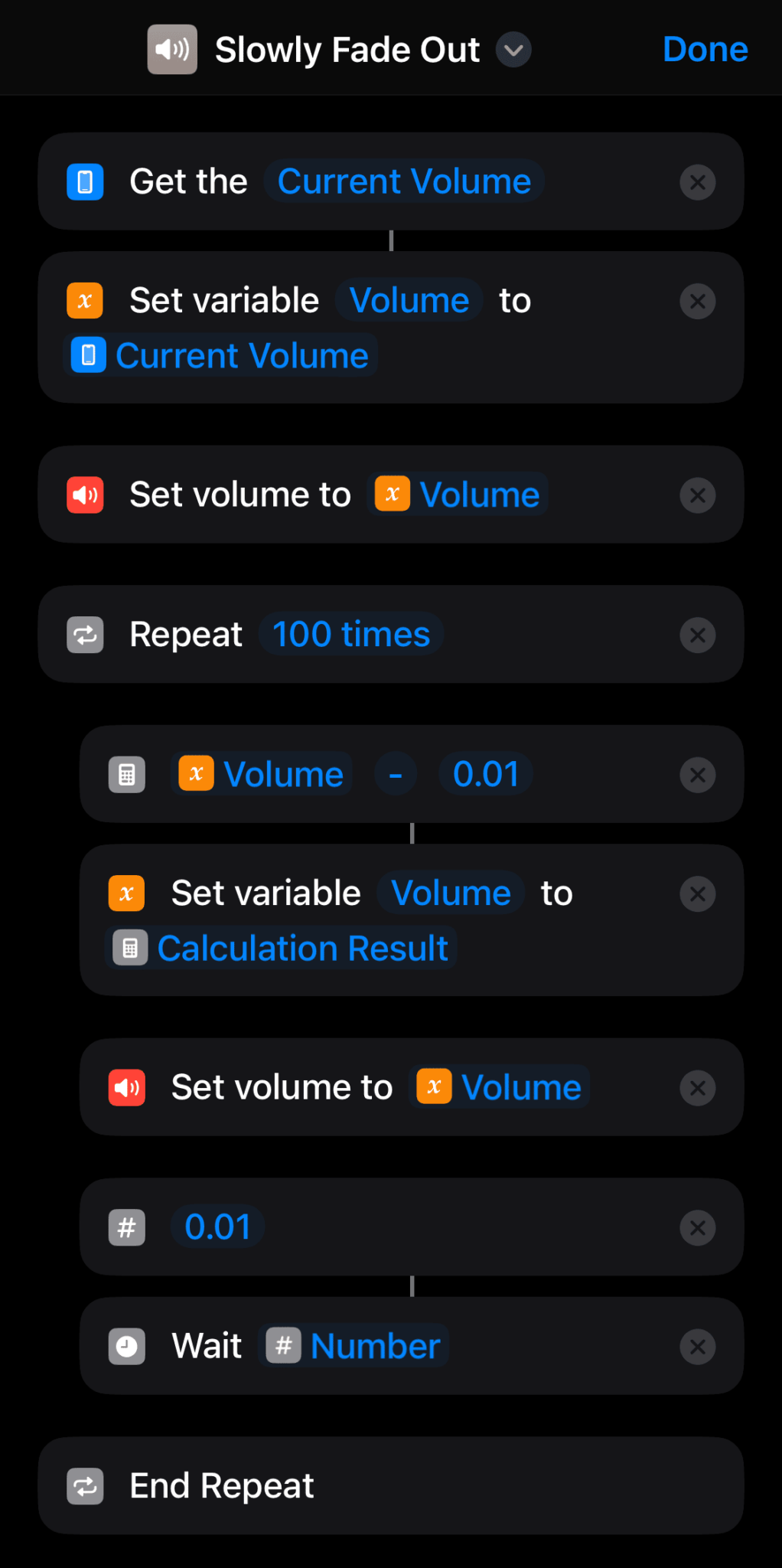Complex Apple Shortcut Example Automate Your Daily Routine with Apple's Shortcuts App