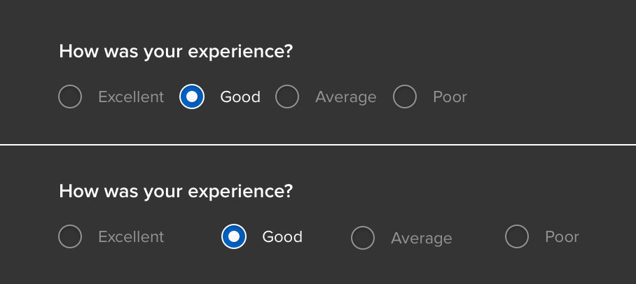 Radio Buttons, Checkboxes, and Toggles, Oh My!