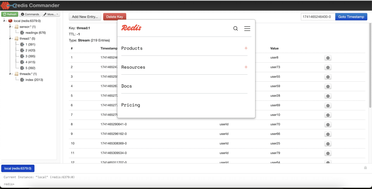 4 Apps to Visualize Redis Stream Data