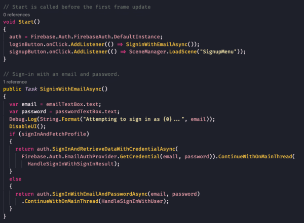 Firebase with Unity – Part 2: User Accounts with Authentication