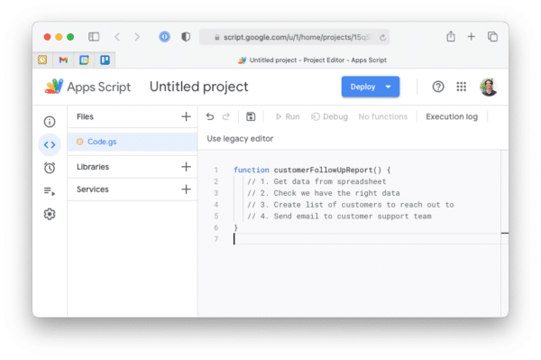 Automate Sending Emails with Google Sheets & Scripts