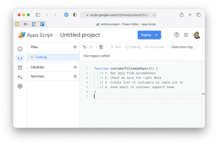 Automate Sending Emails with Google Sheets & Scripts