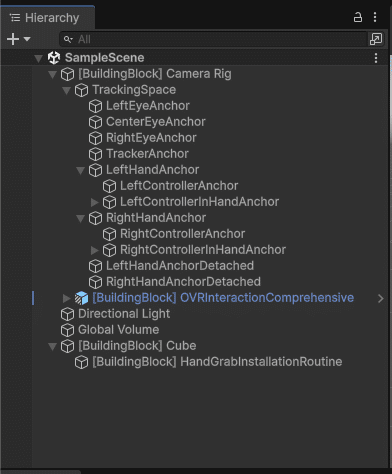 Unity Scene Hierarchy