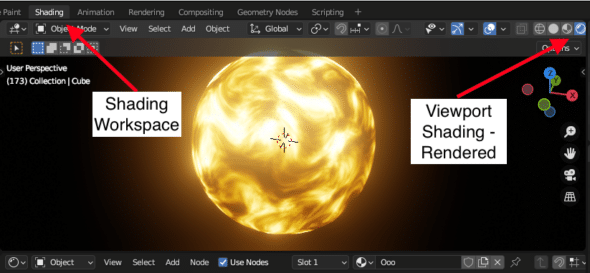 Shading Workspace overview