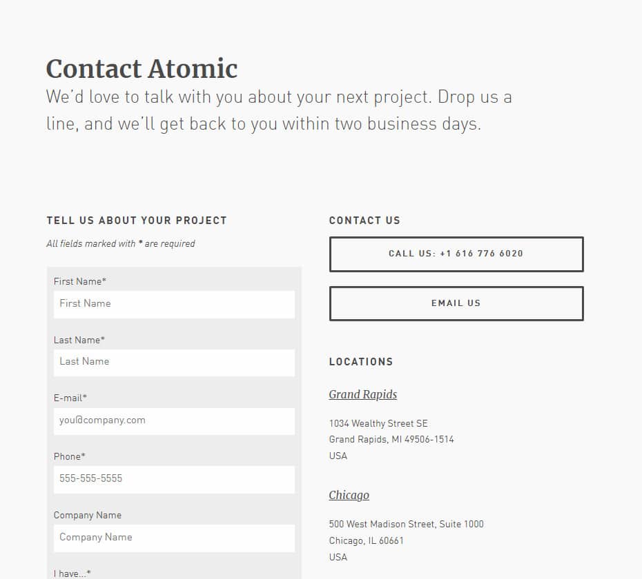 What Happens After I Submit the Contact Form on Atomic Object's Website?
