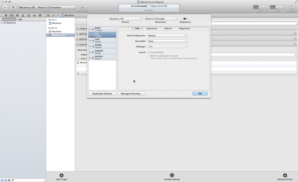 Building a Universal Framework for iOS
