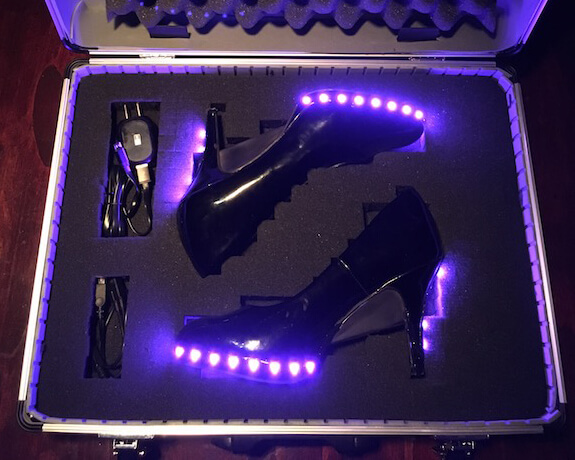 Postal code recipe Suffocating Light Foot" Shoes – Making Your Own LED Light-Up High Heels