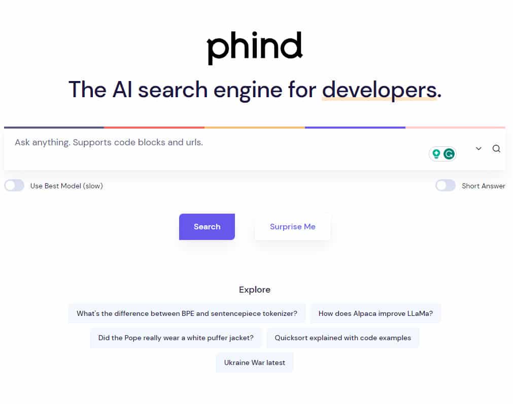Developers: Phind What You Need with This Search Engine