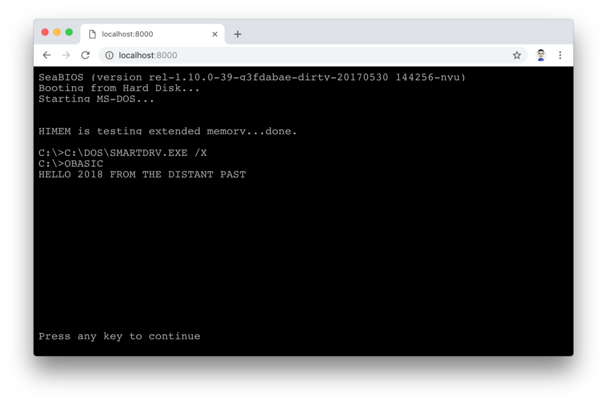Running QBASIC in a Browser – My Nostalgia Trip Back to the 1990s
