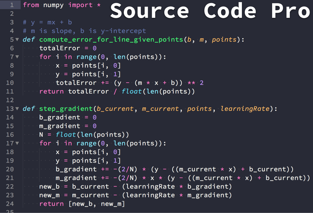 Name source code