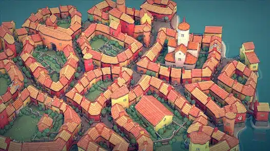 A map similar to one from the game Settlers of Catan, illustrating a post titled "Introduction to Wave Function Collapse"